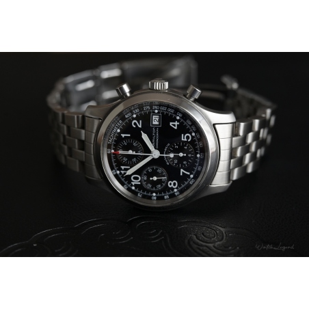 Hamilton khaki field chronograph 3828, valjoux 7750