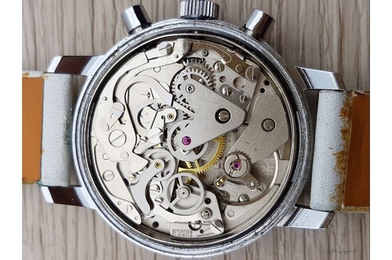Cadran De Montre Valjoux 7733 - 31,50mm - New Old Stock (NOS) - Neuf Avec Défauts